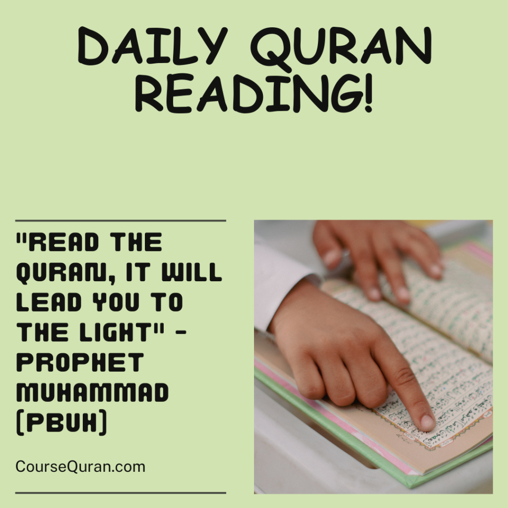 daily Quran reading
